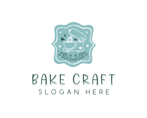 Baking Mixer Bakery logo design