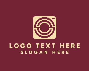 Instagram - Labyrinth Maze Instant Camera logo design