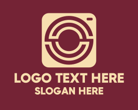 Instagram - Maze Instant Camera logo design