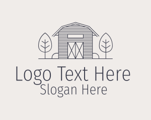 Barn Cabin Farm Logo