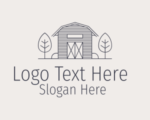 Barn Cabin Farm Logo