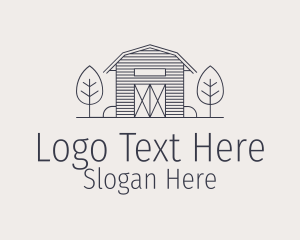 Barn Cabin Farm Logo