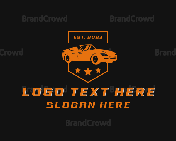 Luxury Automotive Sports Car Logo