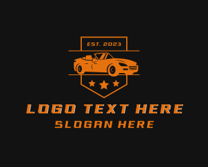 Pit Crew - Luxury Automotive Sports Car logo design