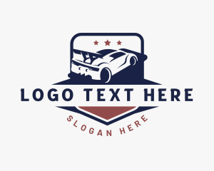 Sports Car - Sports Car Motorsport logo design