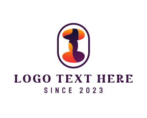 Artist - Creative Art Letter I logo design
