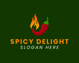 Spicy - Spicy Chili Flame logo design