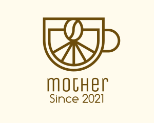 Caffeine - Brewed Coffee Filter logo design