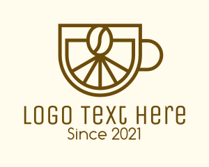 Coffee Stand - Brewed Coffee Filter logo design