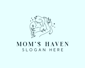 Baby Pediatric Parenting logo design