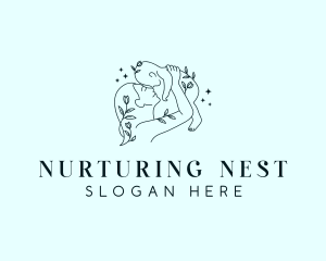 Baby Pediatric Parenting logo design