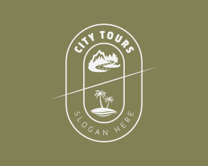 Sightseeing - Hipster Tourist Place logo design