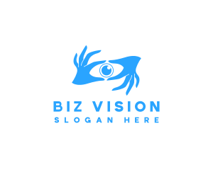 Surveillance Eye Lens logo design