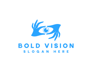 Surveillance Eye Lens logo design