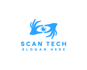 Surveillance Eye Lens logo design