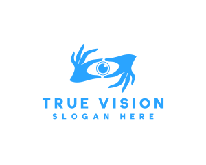 Surveillance Eye Lens logo design