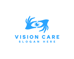 Optometrist - Surveillance Eye Lens logo design