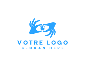 Sight - Surveillance Eye Lens logo design