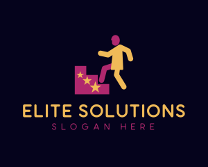 Executive - Stairs Leadership Management logo design