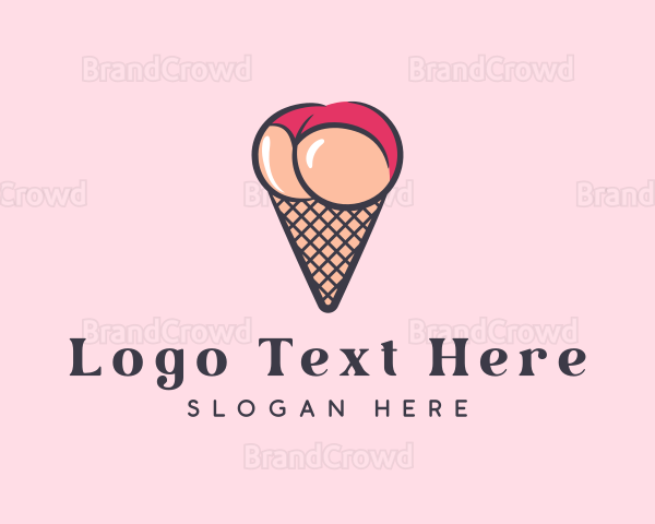 Sexy Lingerie Cone Logo