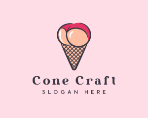 Cone - Sexy Lingerie Cone logo design