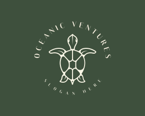 Wildlife Sea Turtle logo design