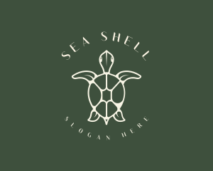 Wildlife Sea Turtle logo design