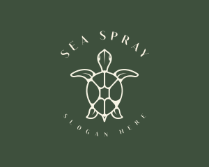 Wildlife Sea Turtle logo design