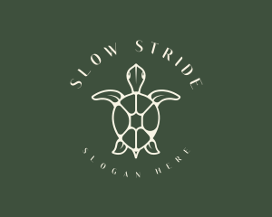 Tortoise - Wildlife Sea Turtle logo design