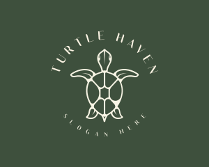 Wildlife Sea Turtle logo design