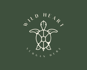 Endangered - Wildlife Sea Turtle logo design