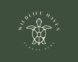 Endangered - Wildlife Sea Turtle logo design