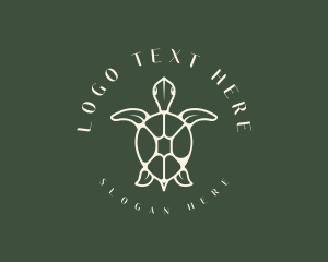Sea - Wildlife Sea Turtle logo design