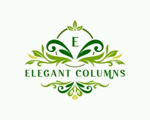 Elegant Floral Garden logo design