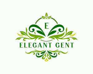 Elegant Floral Garden logo design