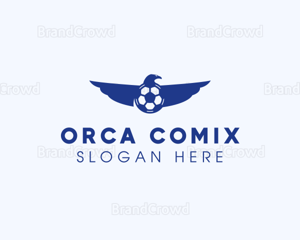 Eagle Soccer Team Logo