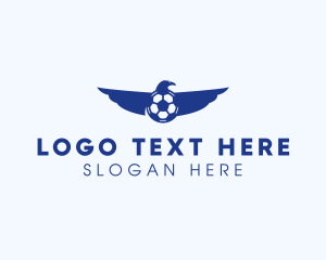 Football - Eagle Soccer Team logo design
