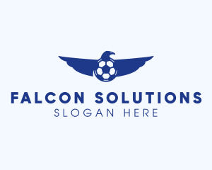 Falcon Soccer Team logo design