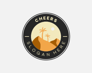 Desert - Desert Sand Dune logo design