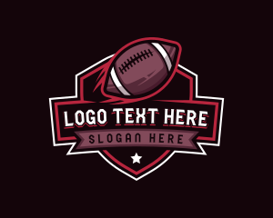 Atletic - Football Sports League logo design