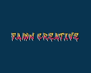 Creative Paint Drip logo design