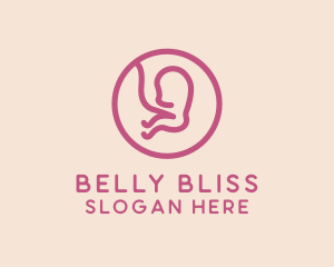 Pregnant - Pediatric Baby Clinic logo design