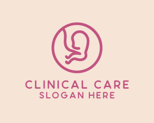 Pediatric Baby Clinic logo design