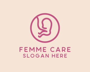 Gynecologist - Pediatric Baby Clinic logo design