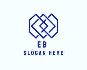 Corporate - Modern Geometric Tile logo design