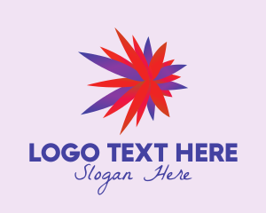 Software - Star Flower Burst logo design