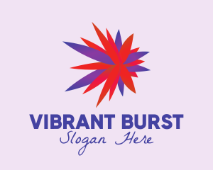 Burst - Star Flower Burst logo design