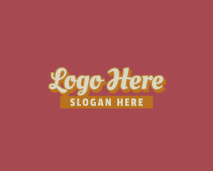 Cursive Retro Business Logo