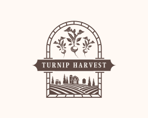 Turnip - Turnip Field Farm logo design