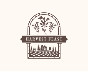 Turnip Field Farm logo design